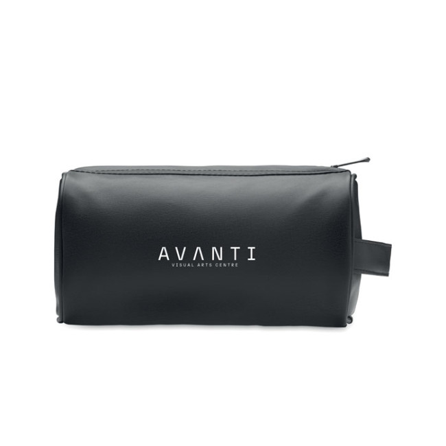 Promotional Soft PU Cosmetic Bag And Zipper - Image 1