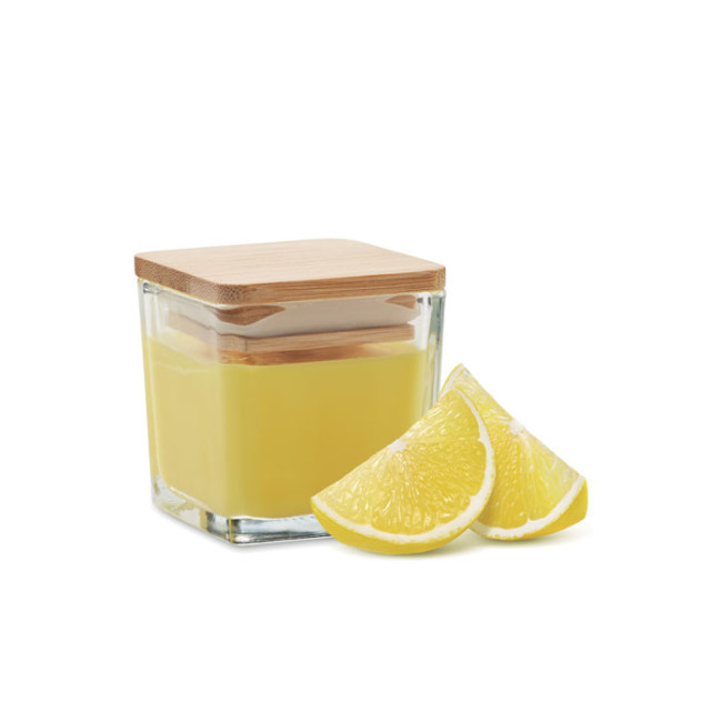 Promotional Squared Fragranced Candle 50gr - Image 2