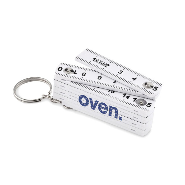 Promotional Carpenters Ruler Key Ring 50cm