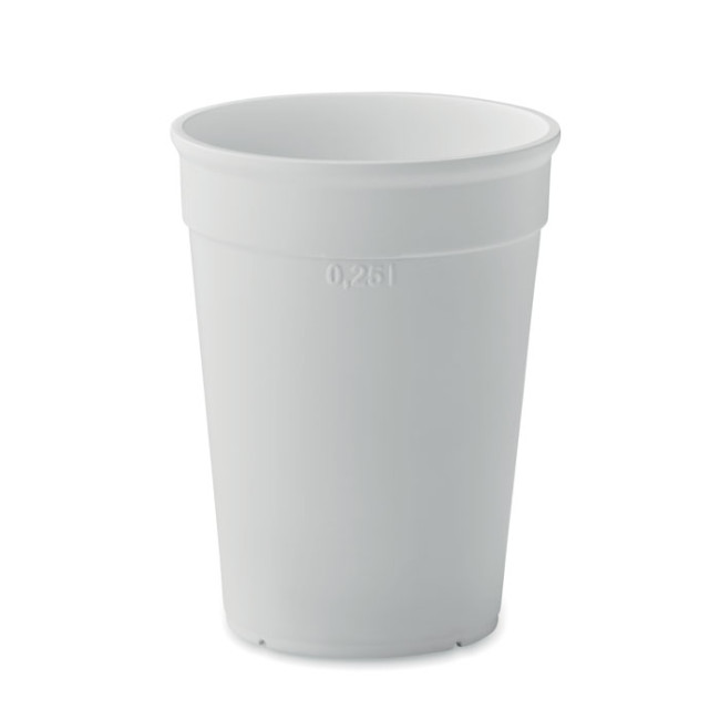 Promotional Recycled PP Cup Capacity 300ml - Image 2