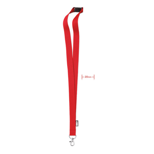 Promotional Lanyard In RPET 20mm - Image 4