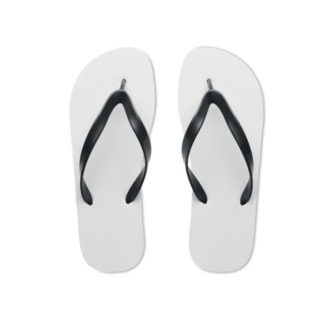 Promotional Sublimation Beach Flip Flops Size 38-41 - Image 2