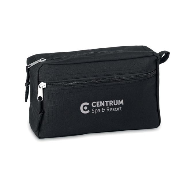 Promotional 600D RPET Toiletry Bag