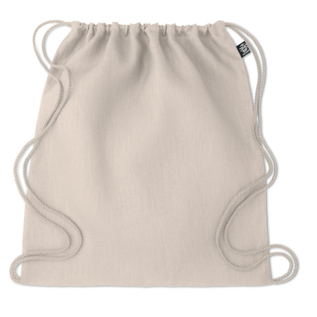 Promotional Hemp Drawstring Bag 200 Gr/m² - Image 4