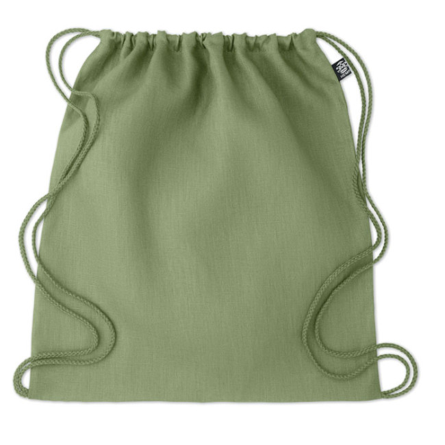 Promotional Hemp Drawstring Bag 200 Gr/m² - Image 3