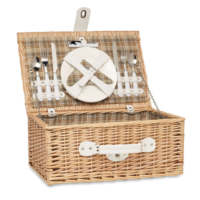 Promotional Wicker Picnic Basket 2 People