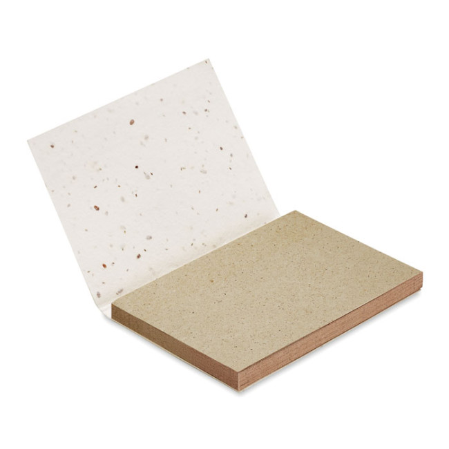 Promotional Grass/Seed Paper Memo Pad