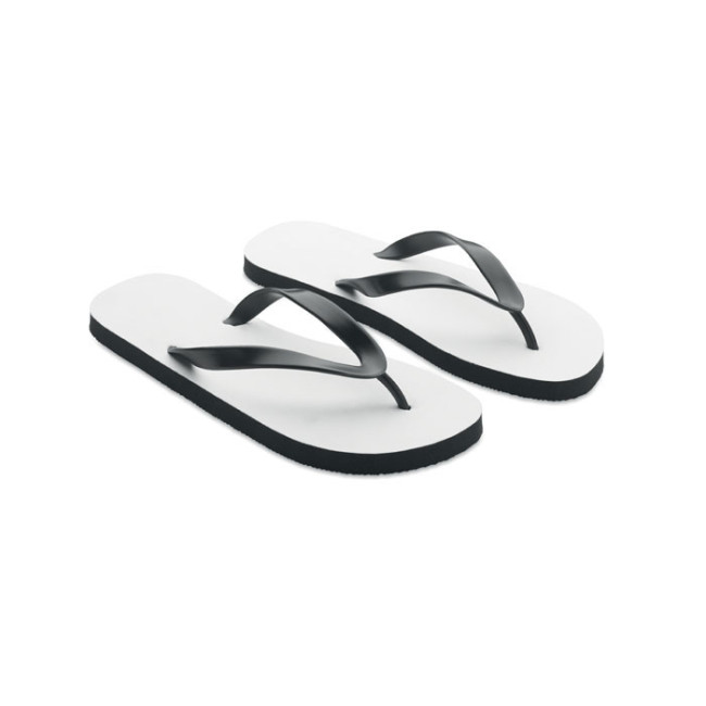 Promotional Sublimation Beach Flip Flops - Image 2