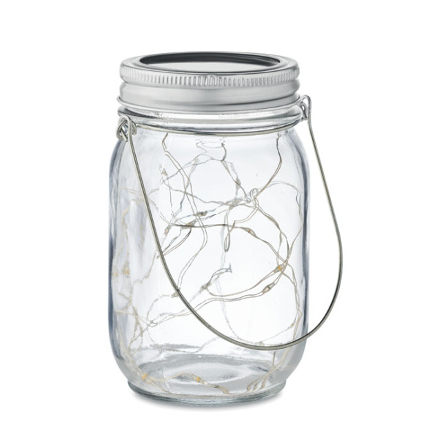 Promotional Solar Mason Jar Outdoor Lamp