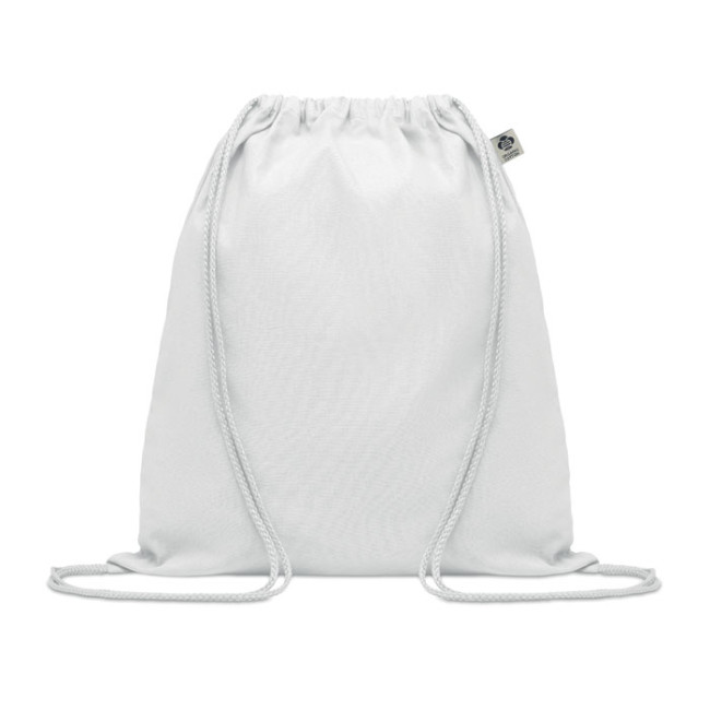 Promotional Organic Cotton Drawstring Bag - Image 3