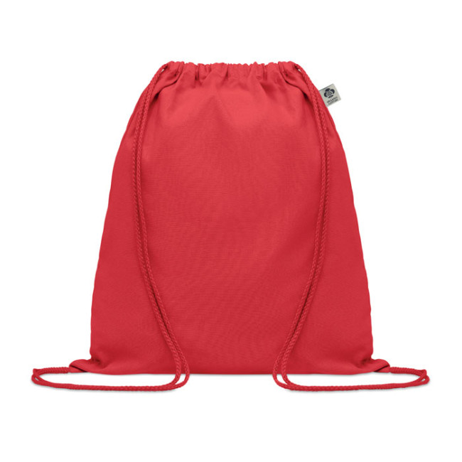 Promotional Organic Cotton Drawstring Bag - Image 2