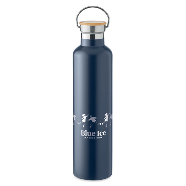 Promotional Double Wall Stainless Steel Flask 1L - Image 3