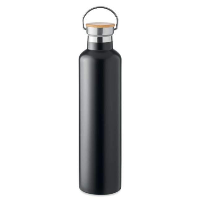 Promotional Double Wall Stainless Steel Flask 1L - Image 1