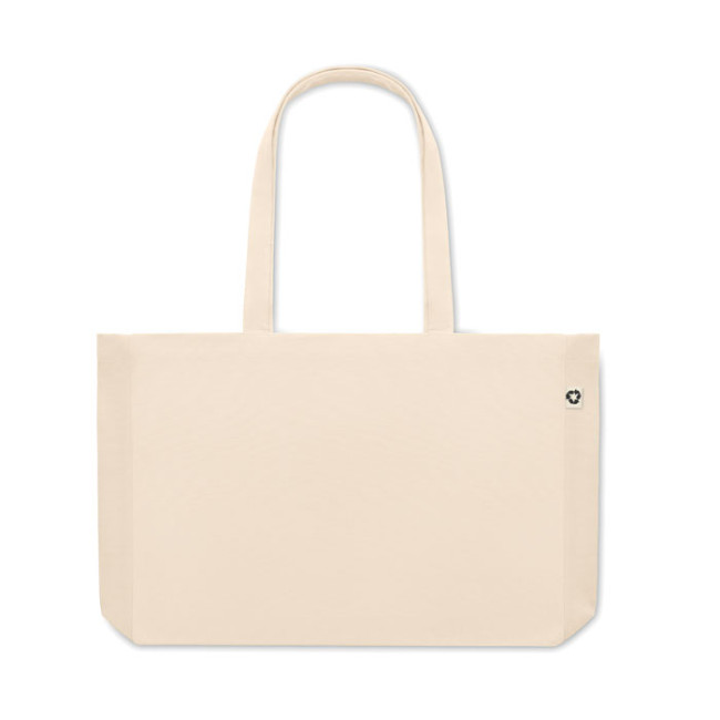 Promotional Canvas Recycled Bag Beige 280 Gr/m²