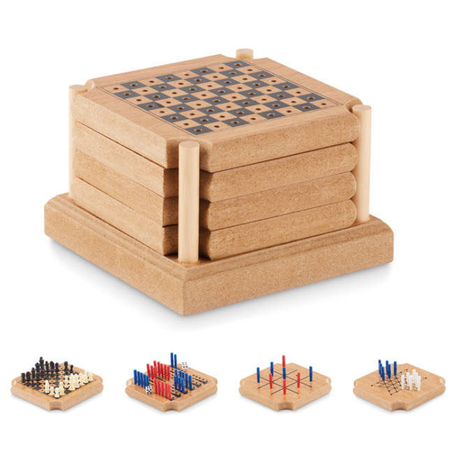 Promotional 4-Piece Coaster Game Set