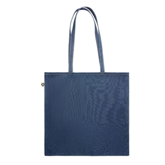 Promotional Recycled Denim Shopping Bag - Image 2