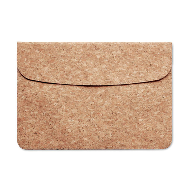 Promotional Cork Laptop Bag Magnetic Flap