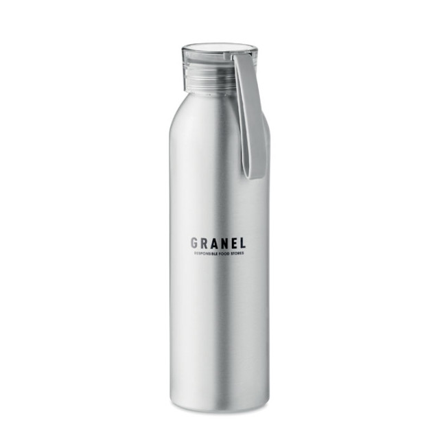 Promotional Recycled Aluminum Bottle 600ml - Image 2