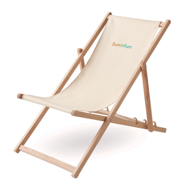 Promotional Beach Chair In Wood