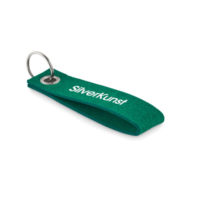 Promotional RPET Felt Keyring - Image 4