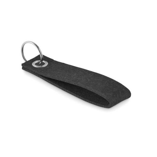 Promotional RPET Felt Keyring - Image 1