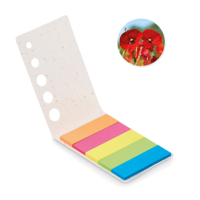 Promotional Seed Paper Page Markers Pad