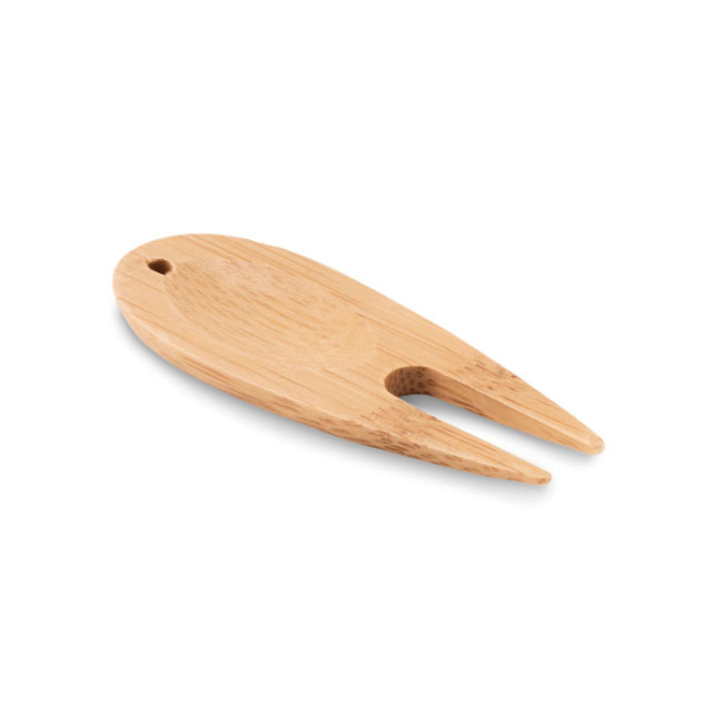 Promotional Bamboo Golf Divot Tool