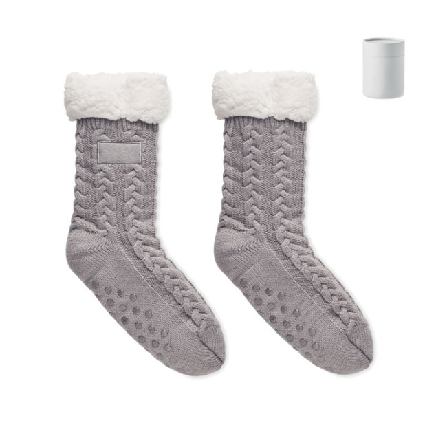 Promotional Pair Of Slipper Sock M - Image 2