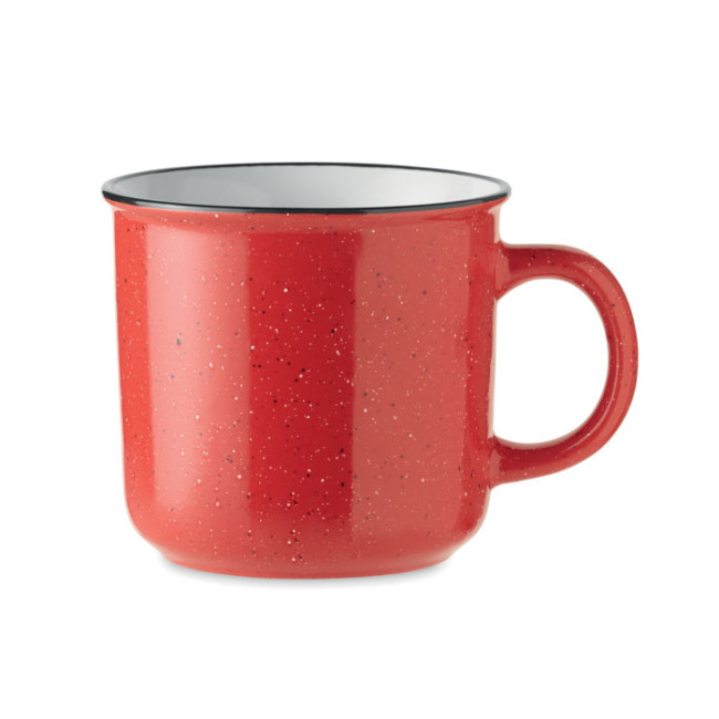 Promotional Ceramic Vintage Mug 400ml - Image 3