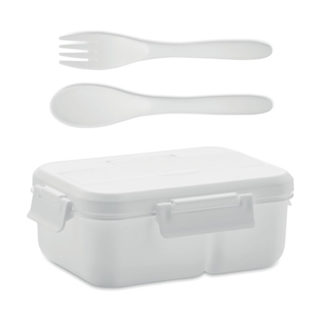 Promotional Lunch Box With Cutlery In PP - Image 2