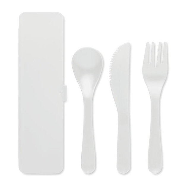 Promotional Cutlery Set Recycled PP - Image 3