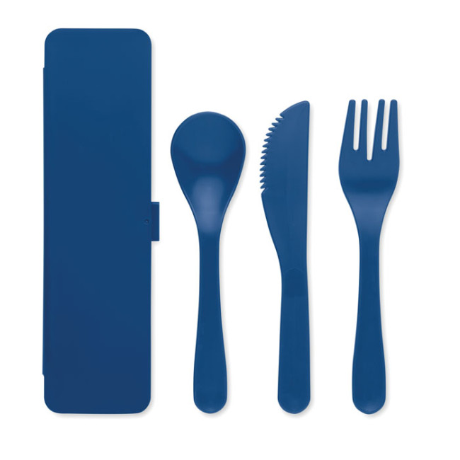 Promotional Cutlery Set Recycled PP - Image 2