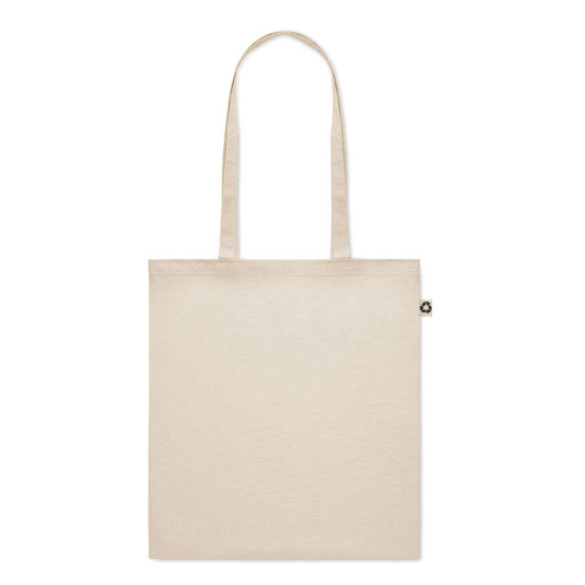 Promotional Recycled Cotton Shopping Bag Beige