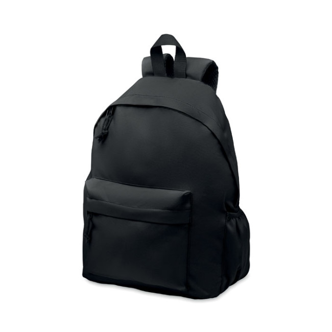 Promotional 600D RPET Polyester Backpack - Image 3