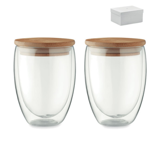 Promotional Set Of 2 Glasses 350ml In Box