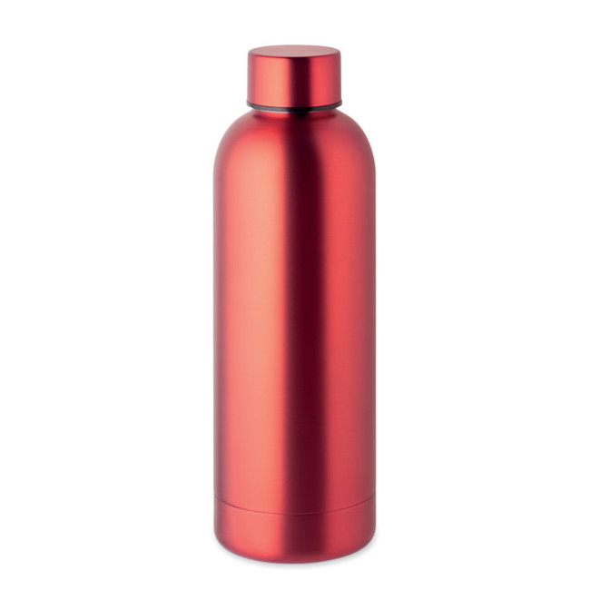 Promotional Double Wall Recycled Stainless Steel Bottle 500ml - Image 1