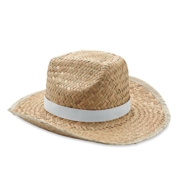 Promotional Natural Straw Cowboy Hat - Image 2