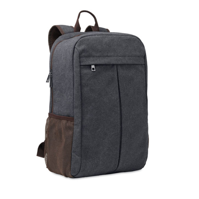 Promotional Laptop Backpack In Canvas