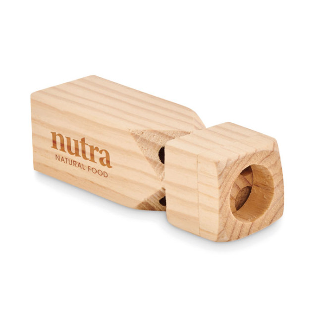 Promotional Wooden Train Whistle