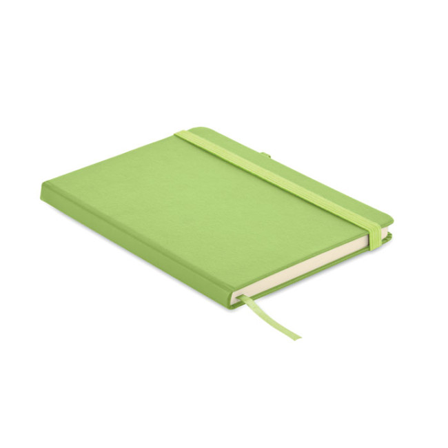 Promotional Recycled PU A5 Lined Notebook - Image 4