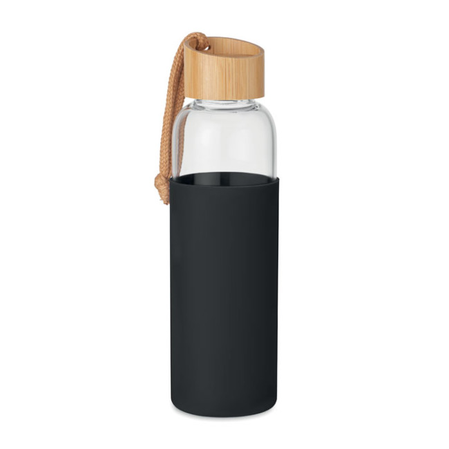 Promotional Glass Bottle 500ml In Pouch - Image 1