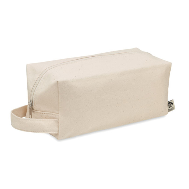 Promotional Canvas Cosmetic Bag 220 Gr/m² - Image 2