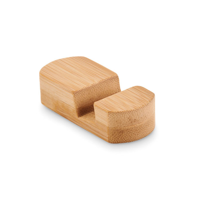 Promotional Mini Bamboo Phone Stand