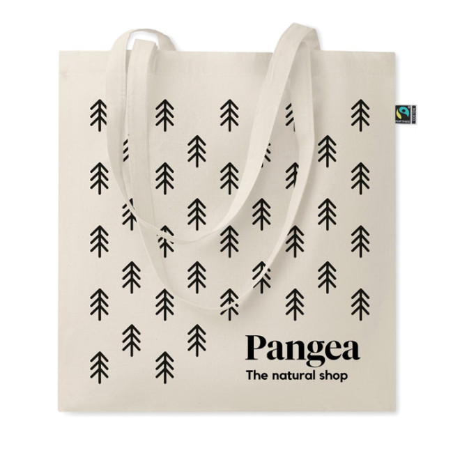 Promotional Fairtrade Cotton Shopping Bag 140 gr/m²