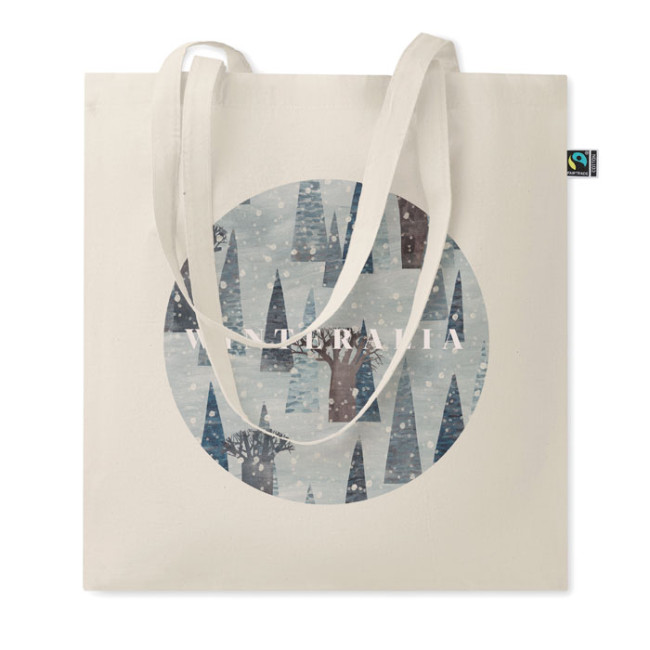 Promotional Fairtrade Cotton Shopping Bag 180 gr/m²