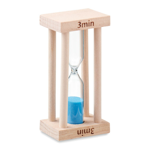 Promotional Wooden Sand Timer 3 Minutes