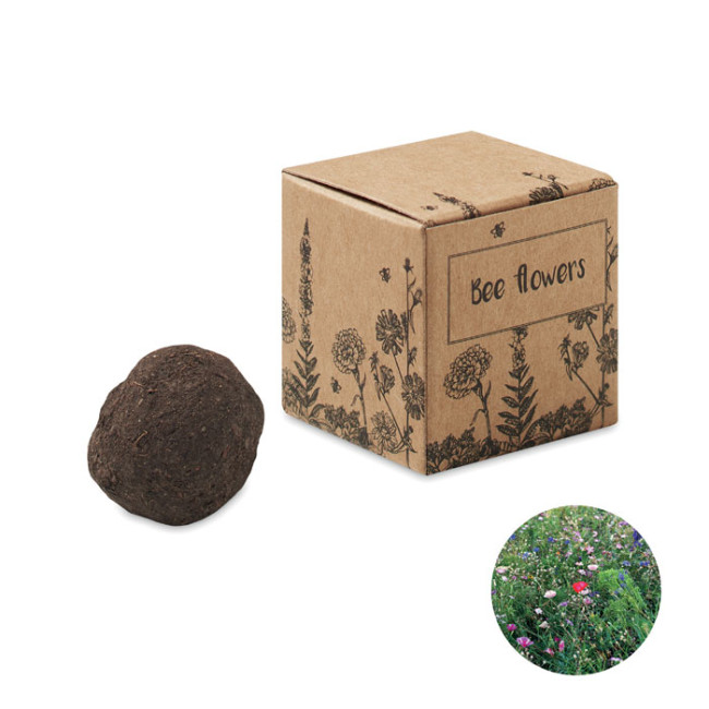 Promotional Seed Bomb With Bee Flowers