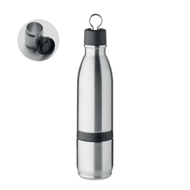 Promotional 2 In 1 Double Wall Stainless Steel Bottle 500ml