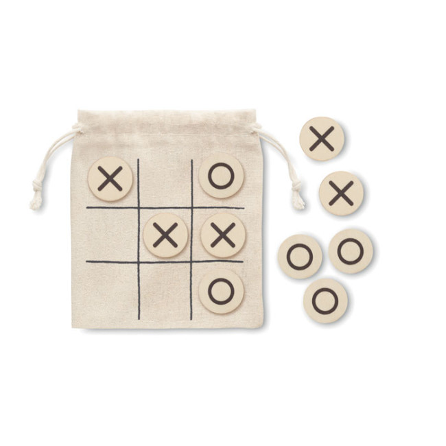 Promotional Wooden Tic Tac Toe