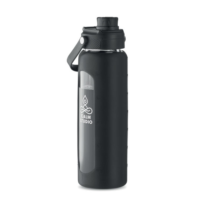 Promotional Glass Bottle With Sleeve 750ml